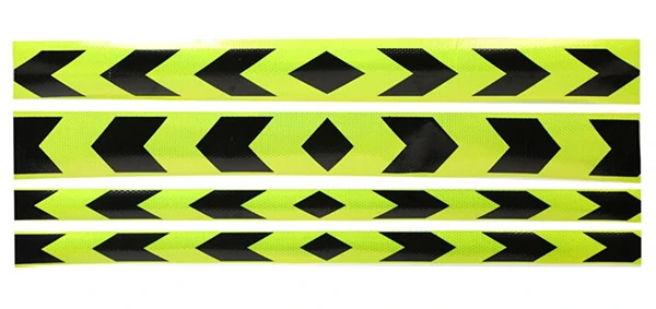 Reflecticve Warning Sticker